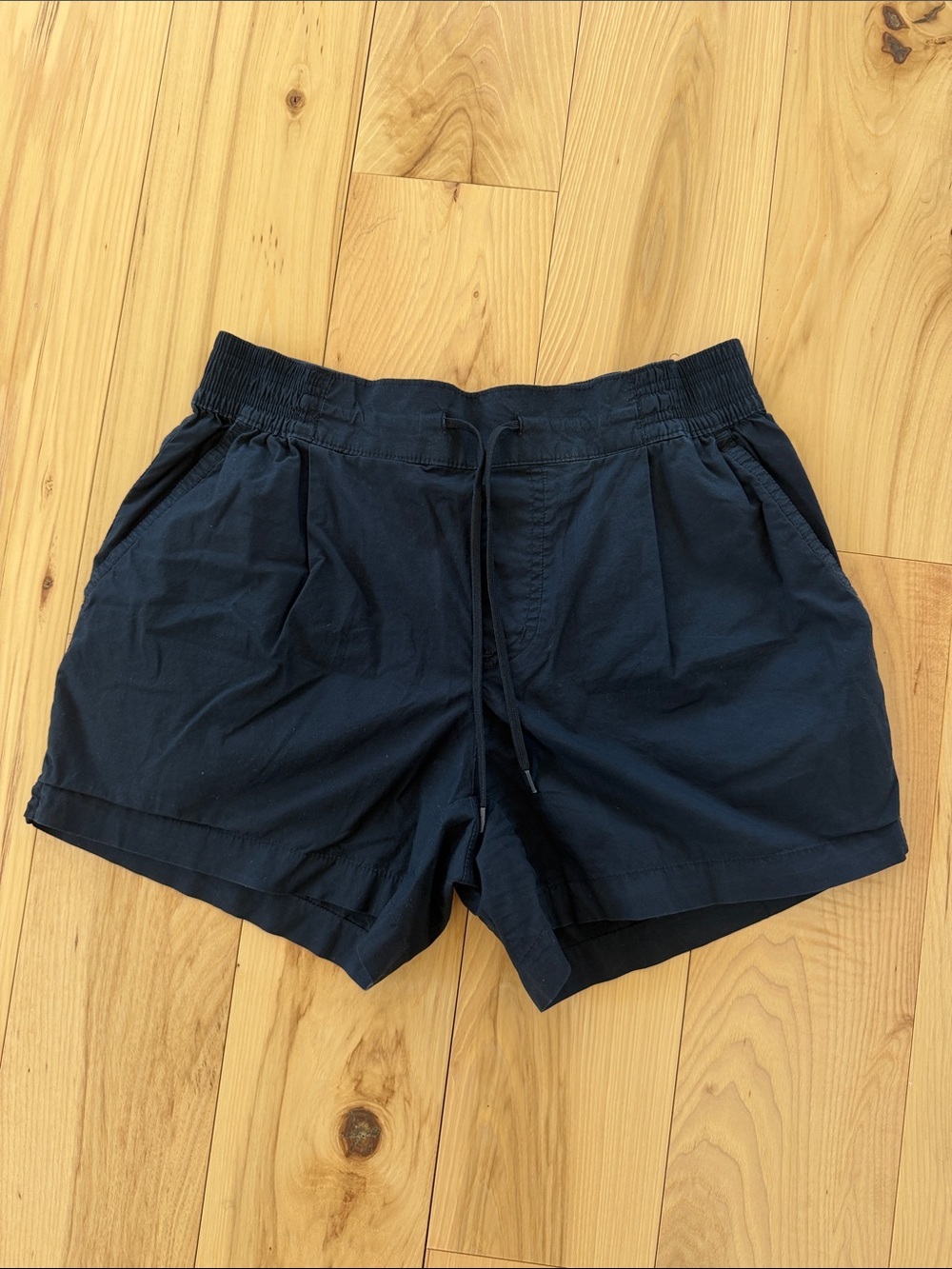Columbia Black Cotton Elastic Waist Shorts Womens Size XS